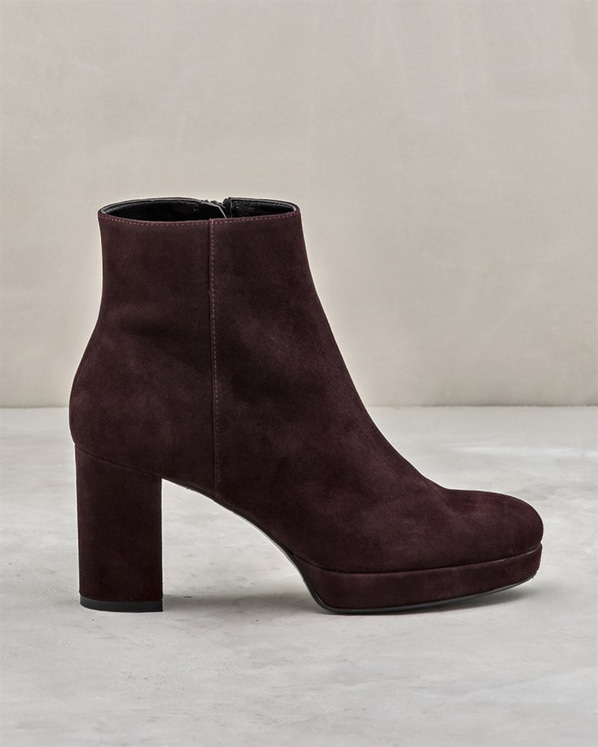 Bordo kadın bot - Elle Shoes