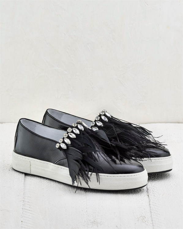 Siyah kadın ayakkabı - Elle Shoes