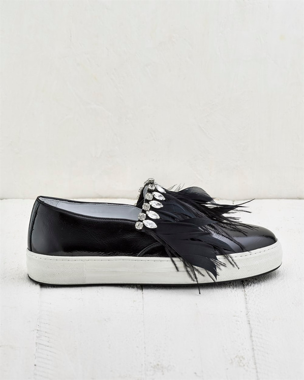 Siyah kadın ayakkabı - Elle Shoes