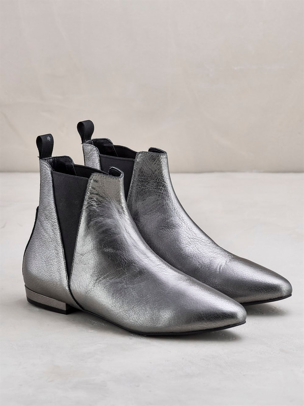 Antrasit kadın bot - Elle Shoes