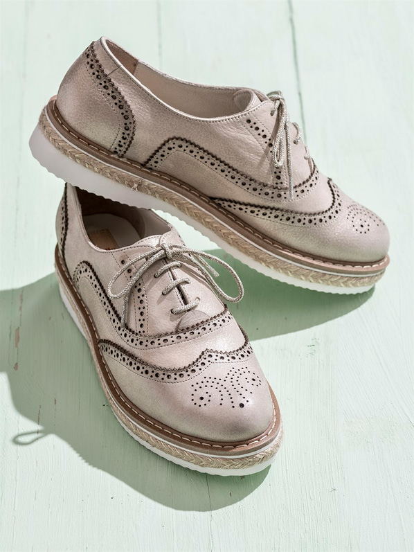 Bej kadın ayakkabı - Elle Shoes
