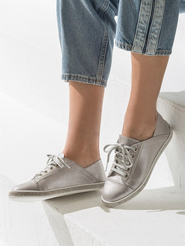 Lame kadın spor ayakkabı - Elle Shoes