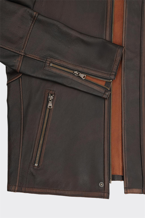 Taba Deri Erkek Ceket