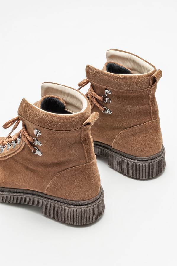 Taba deri erkek günlük bot, günlük kullanım için - Elle Shoes