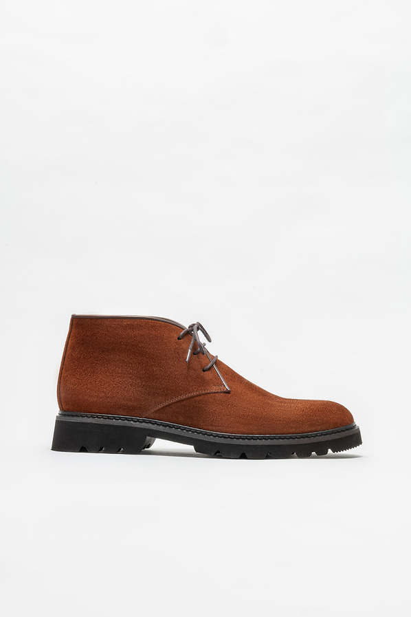 Taba deri erkek günlük bot, günlük kullanım için - Elle Shoes