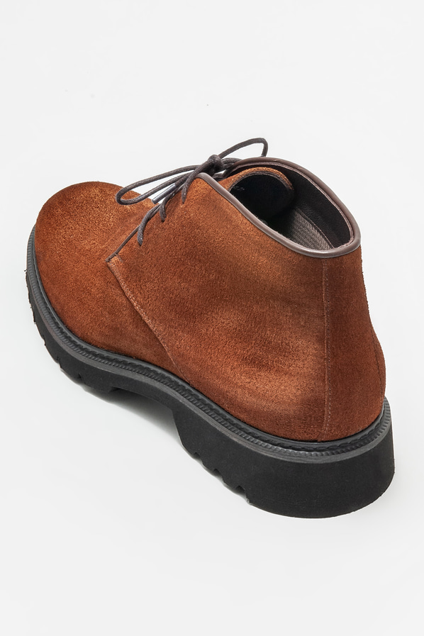 Taba deri erkek günlük bot, günlük kullanım için - Elle Shoes
