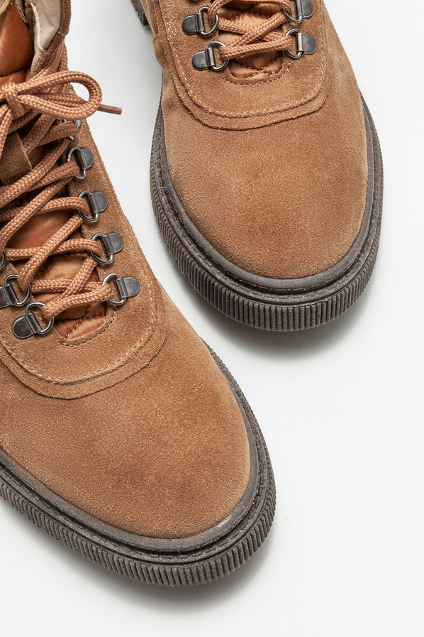 Taba deri erkek günlük bot, günlük kullanım için - Elle Shoes