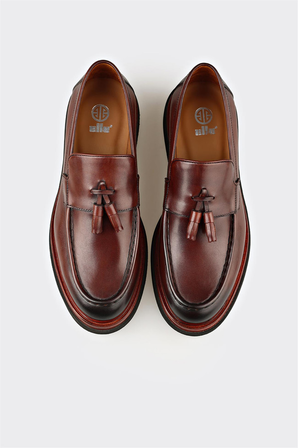 Taba Deri Erkek Klasik Ayakkabı