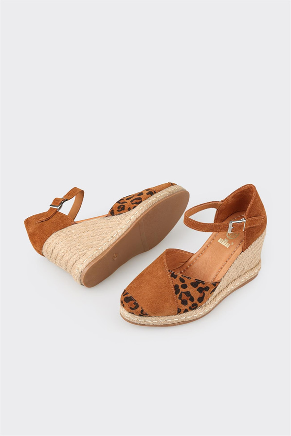 Taba Deri Kadın Espadril