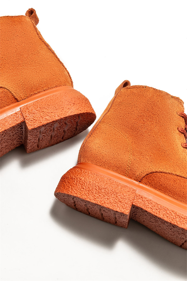 Taba deri kadın bot, günlük kullanım için - Elle Shoes