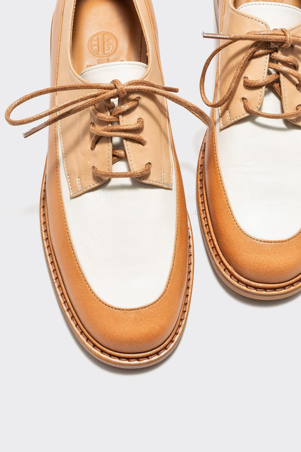 Taba deri kadın ayakkabı - Elle Shoes