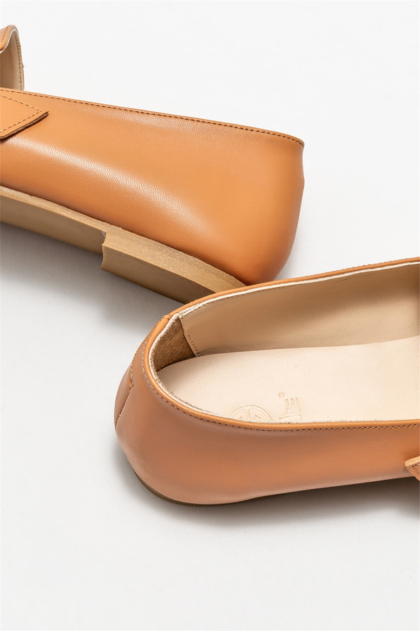 Taba kadın babet - Elle Shoes