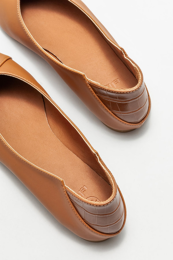 Taba kadın babet - Elle Shoes