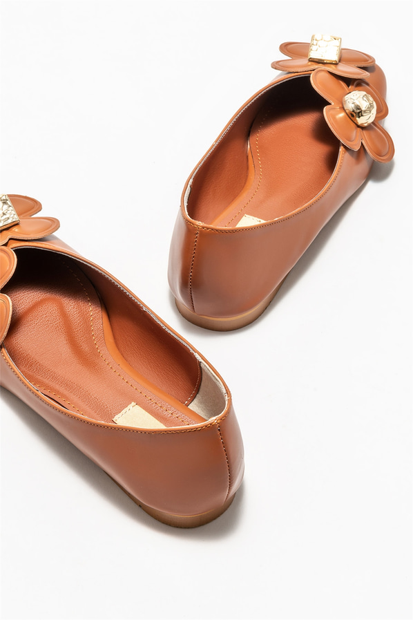 Taba kadın günlük ayakkabı, günlük kullanım için - Elle Shoes