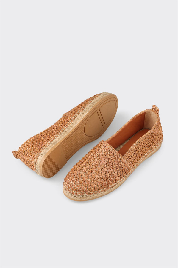 Taba kadın espadril, günlük kullanım için - Elle Shoes
