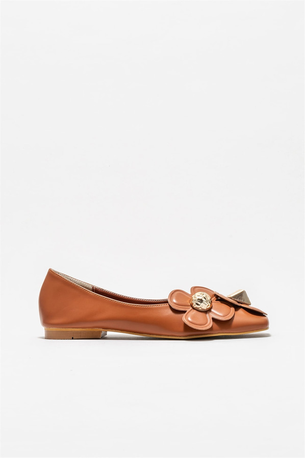 Taba kadın günlük ayakkabı, günlük kullanım için - Elle Shoes
