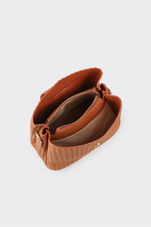 Taba kadın omuz çantası - Elle Shoes