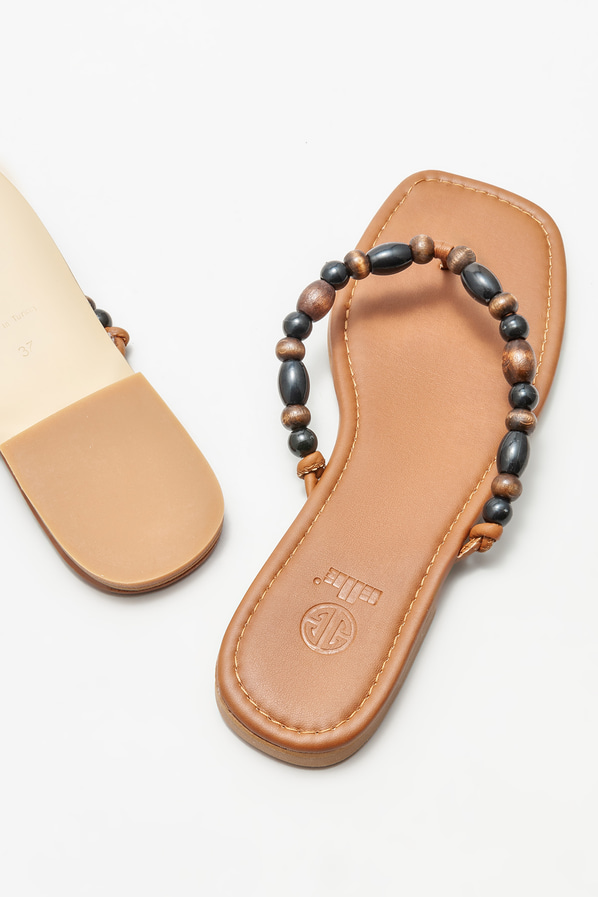 Taba kadın terlik - Elle Shoes