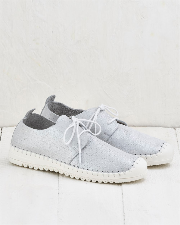 Beyaz kadın ayakkabı - Elle Shoes