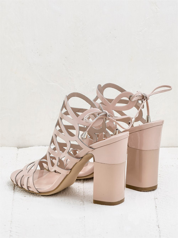 Pudra kadın ayakkabı - Elle Shoes