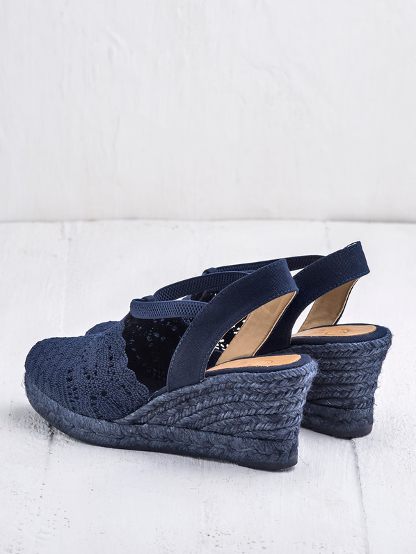 Tansy Tekstil Kadın Espadril LACIVERT