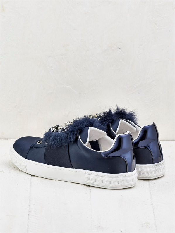 Lacivert kadın ayakkabı - Elle Shoes