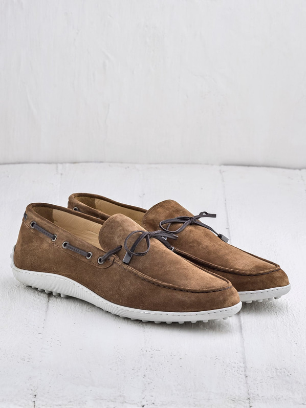 Hardal deri erkek günlük ayakkabı, günlük kullanım için - Elle Shoes