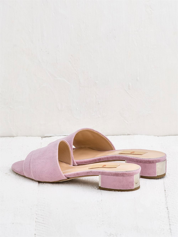 Pudra kadın terlik - Elle Shoes
