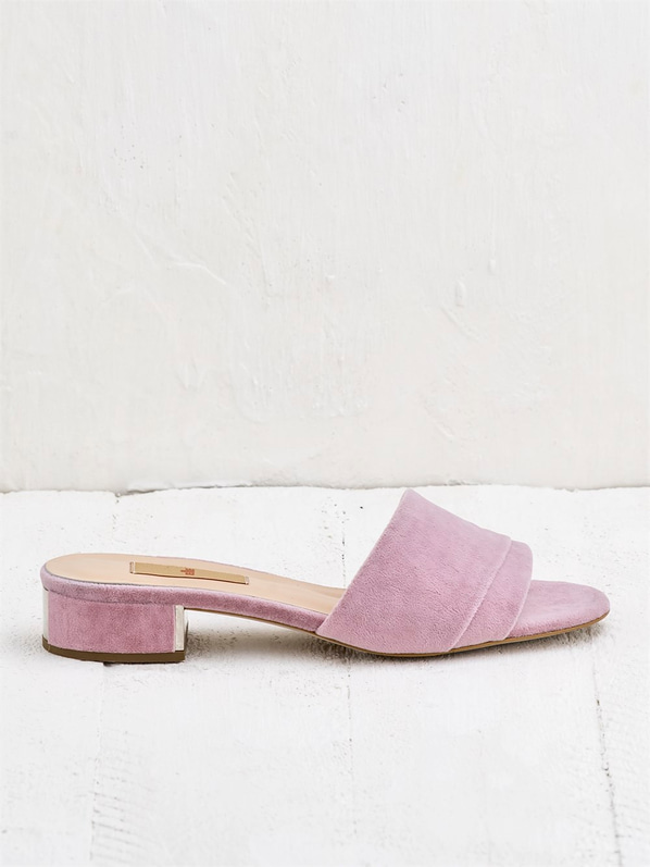 Pudra kadın terlik - Elle Shoes