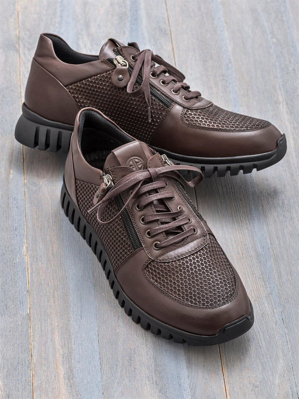 Kahve erkek ayakkabı - Elle Shoes