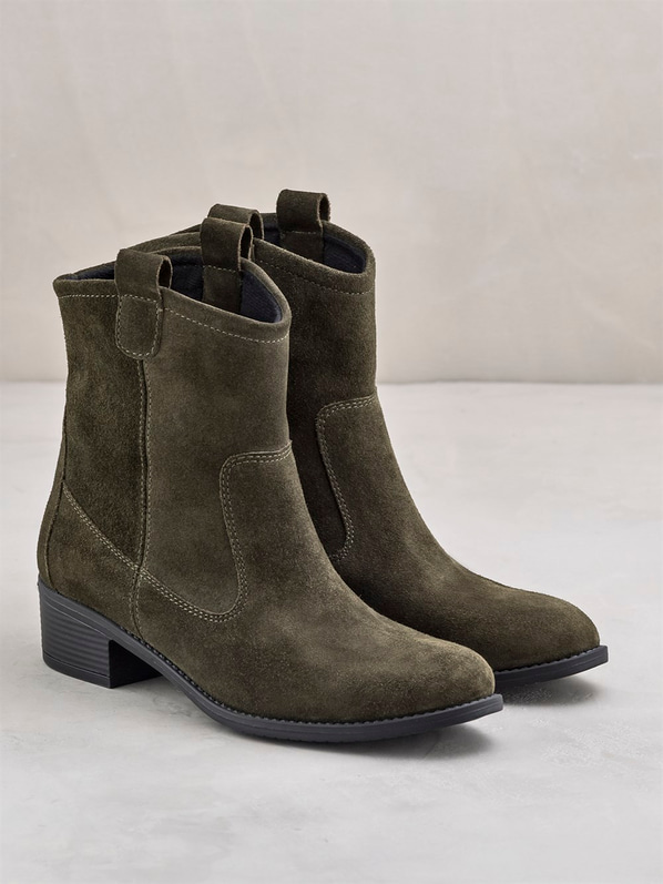 Haki kadın bot - Elle Shoes