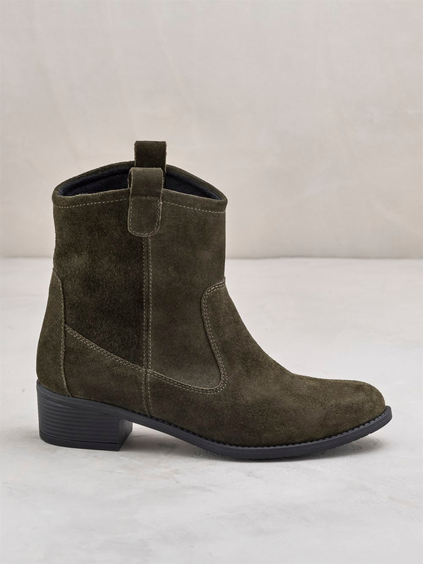 Haki kadın bot - Elle Shoes