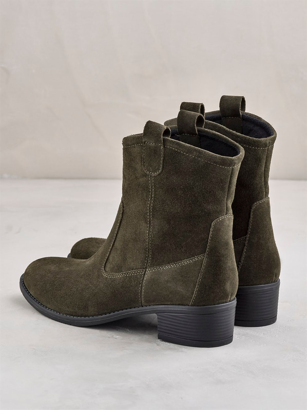 Haki kadın bot - Elle Shoes