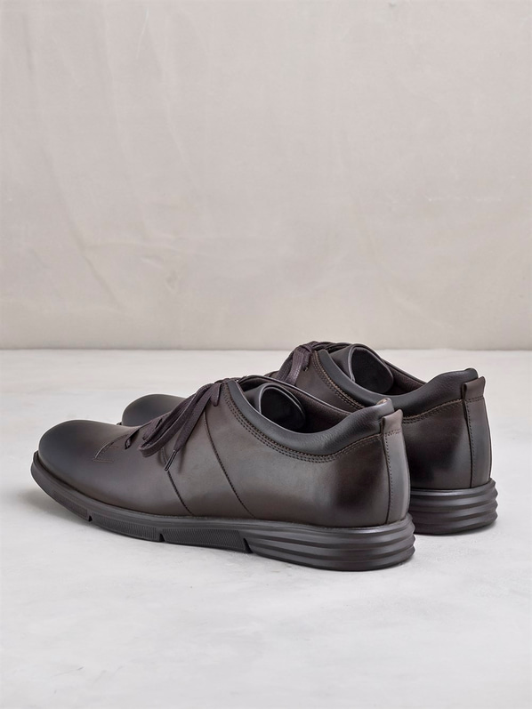 Kahve erkek ayakkabı - Elle Shoes