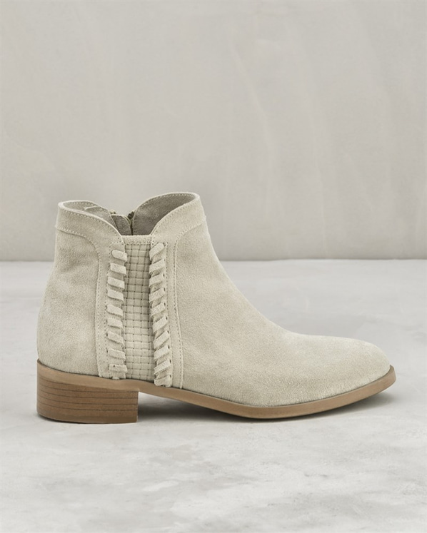 Bej kadın bot - Elle Shoes