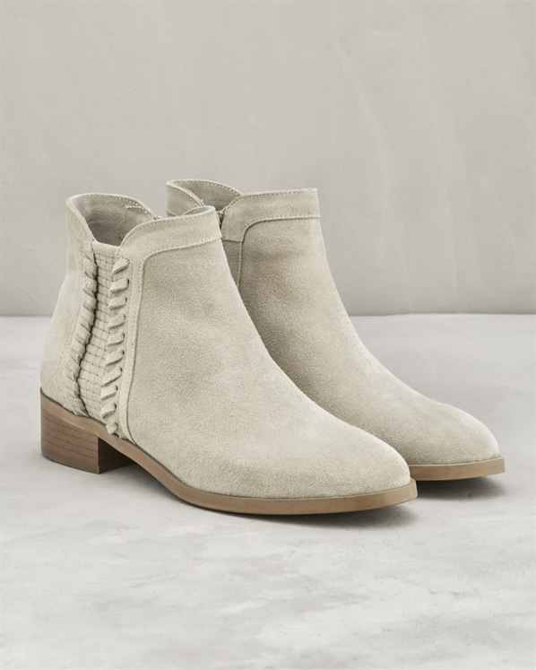 Bej kadın bot - Elle Shoes