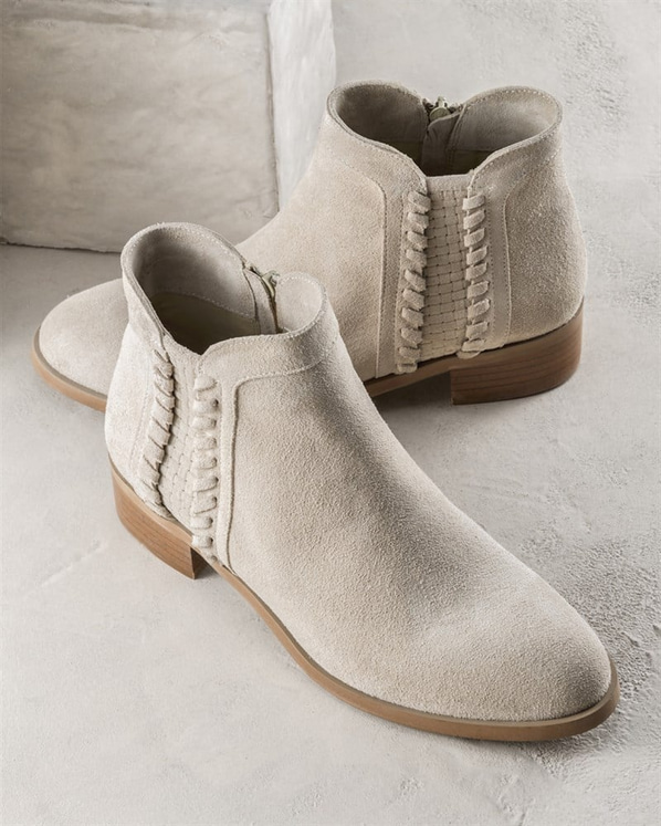 Bej kadın bot - Elle Shoes