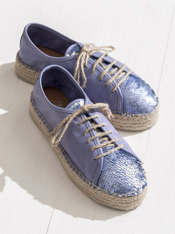 Lila kadın ayakkabı - Elle Shoes