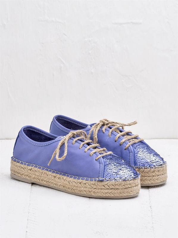 Lila kadın ayakkabı - Elle Shoes