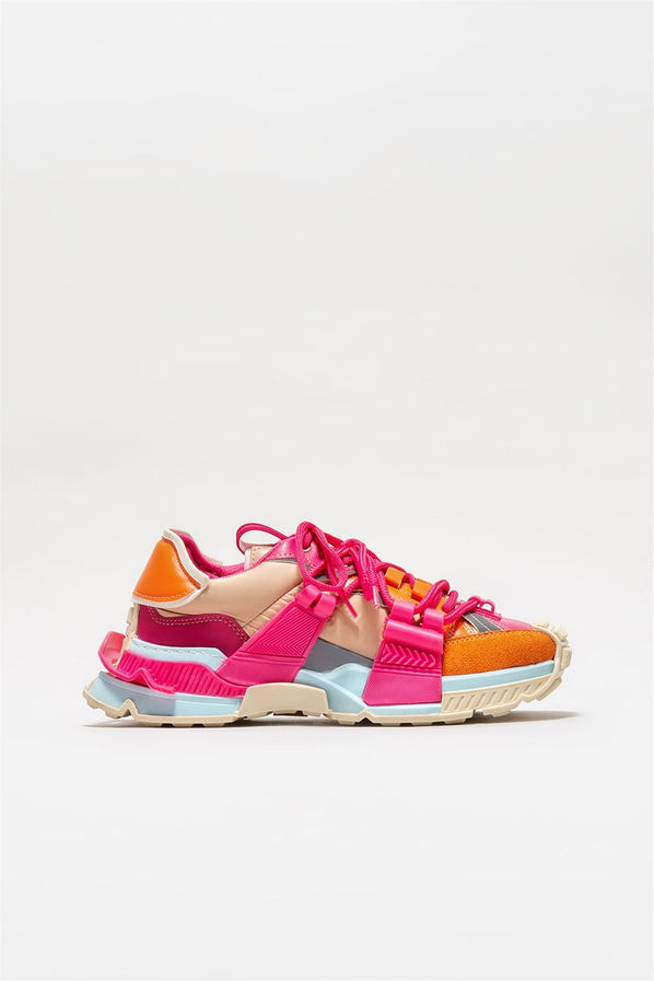 Turuncu kadın sneaker - Elle Shoes