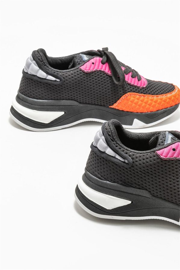 Turuncu kadın sneaker - Elle Shoes