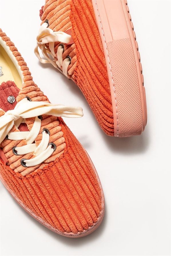 Turuncu kadın sneaker - Elle Shoes