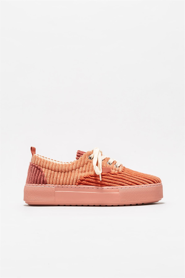 Turuncu kadın sneaker - Elle Shoes