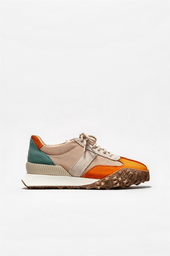 Turuncu kadın sneaker - Elle Shoes