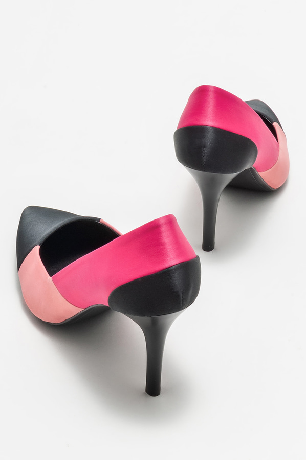 Turuncu kadın stiletto - Elle Shoes