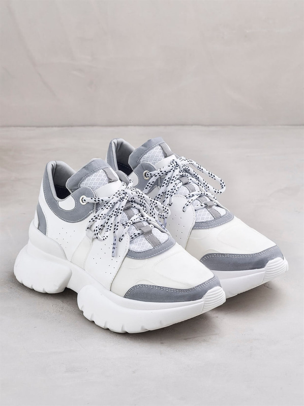 Beyaz kadın spor ayakkabı - Elle Shoes