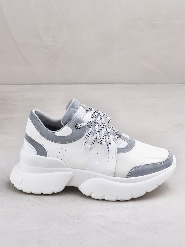 Beyaz kadın spor ayakkabı - Elle Shoes