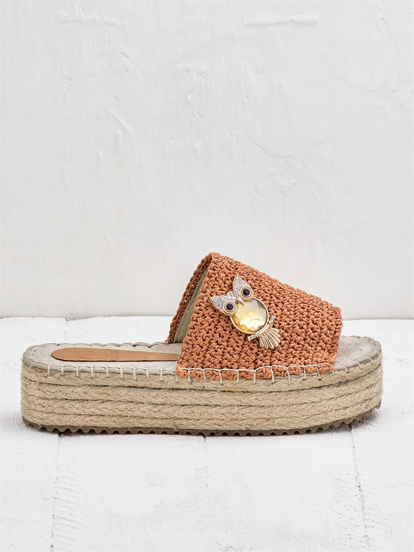 Kadın düz terlik - Elle Shoes