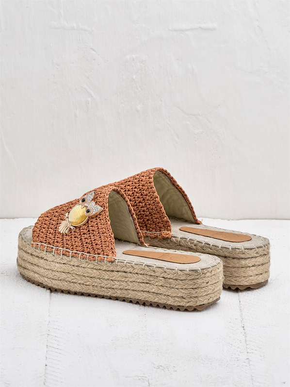 Kadın düz terlik - Elle Shoes