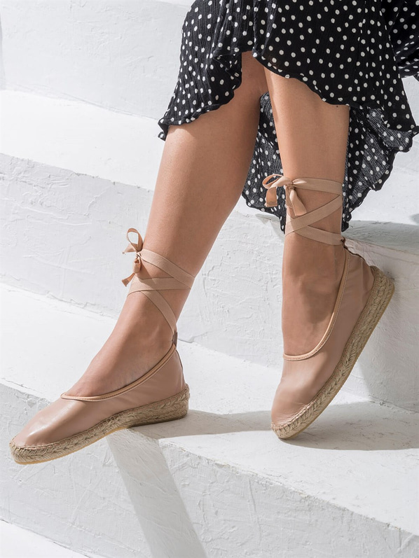 Pudra kadın ayakkabı - Elle Shoes